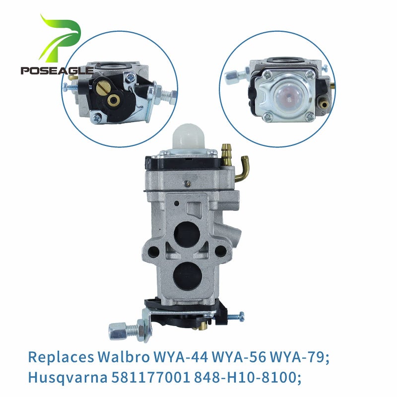 POSEAGLE WYA-44 Carburetor Replaces Husqvarna 502845001, 581177001, 505183101, Walbro WYA-79, WYA 44, WYA-56 for Husqvarna 150BT, 350BT and RedMax EBZ8500, EBZ8500RH, EBZ8000, EBZ7001 Leaf Blowers - Image 3